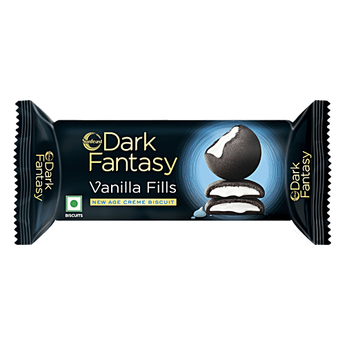 Buy Sunfeast Dark Fantasy Vanilla Fills Crunchy Choco Cookies With