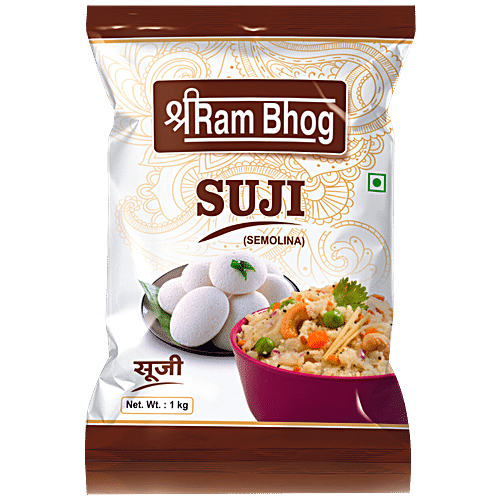 Buy Shri Ram Bhog Suji/Rawa/Semolina - Made With Hard Durum Wheat, Rich ...