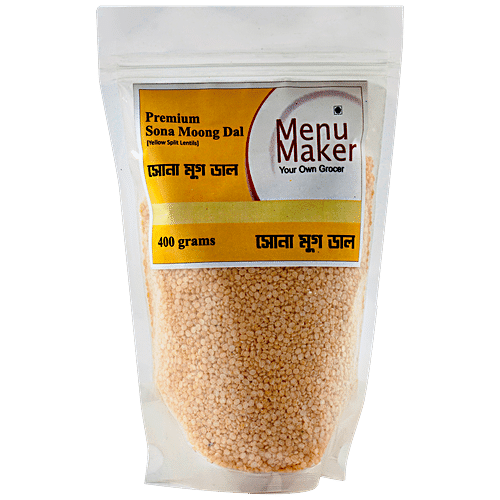 Buy Menu Maker Sona Moong Dal/Yellow Split Lentils - Premium Quality ...