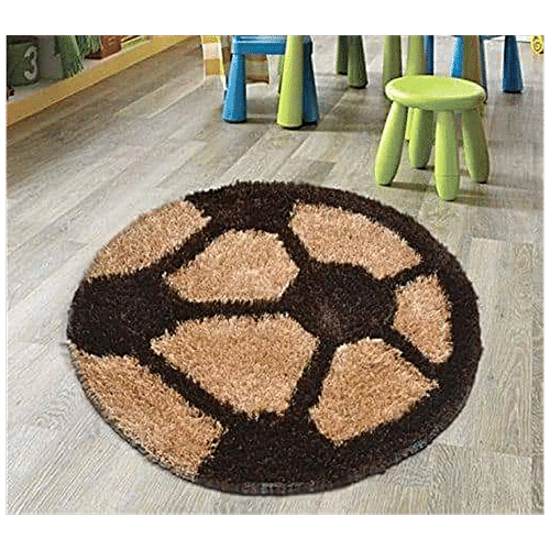 Buy JBG Home Store Door Mat - Brown, Football Shaped, For Home Entrance ...