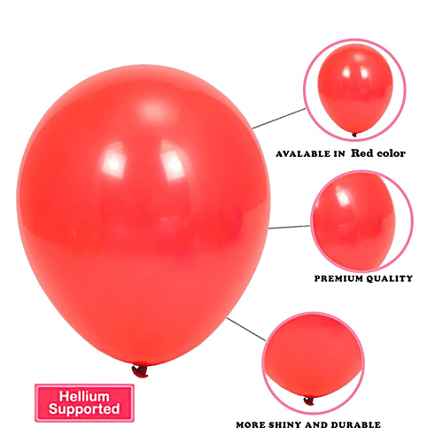 5 '' Red Balloons – The Colours of Balloons