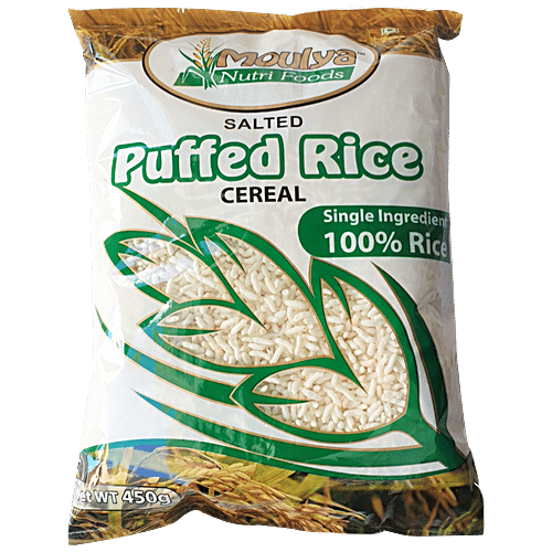 Buy Moulya Puffed Rice Cereal - Salted, Single Ingredient Online at ...