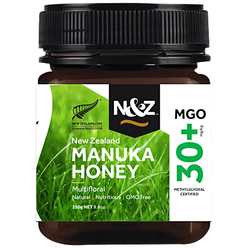 Buy N&Z Manuka Honey - Multifloral, Natural Sweetener, Nutritious ...