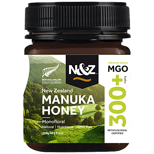 Buy N&Z Manuka Honey - Monofloral, Natural Sweetener, Nutritious Online ...