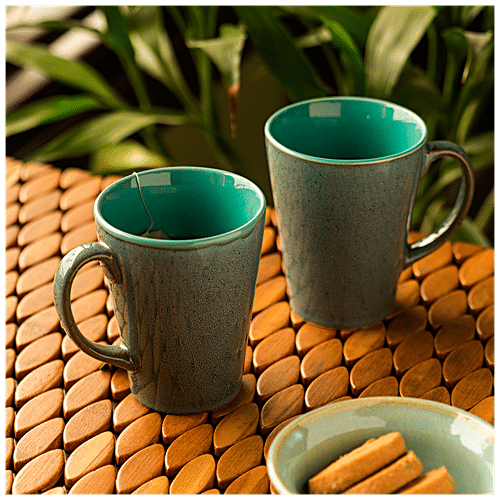 ceramic glazed coffee mugs