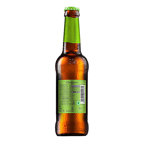 Buy Budweiser 0.0 Non Alcoholic Green Apple Beer Refreshing Flavour