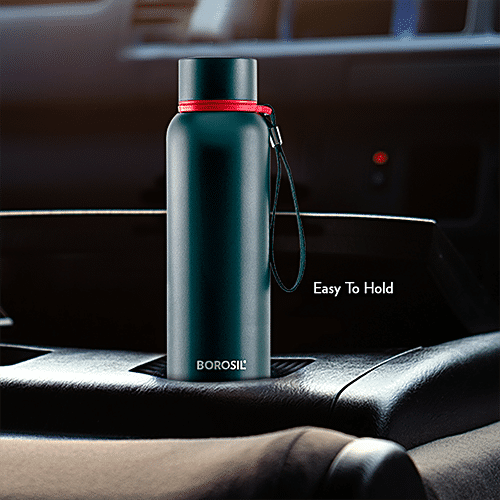 Buy Borosil Hydra Trek Hot Cold Stainless Steel Flask Bottle Vacuum Insulated Black Online At Best Price Of Rs 879 Bigbasket