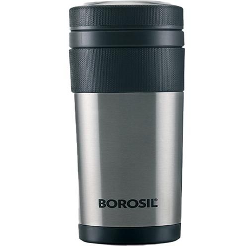 500/350ml Silver Stainless Steel Insulated Coffee Travel Mug Spill