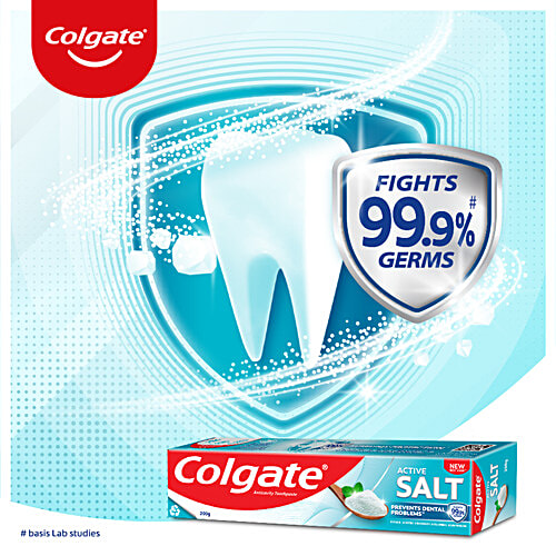 Buy Colgate Active Salt Toothpaste, Germ Fighting Toothpaste for ...