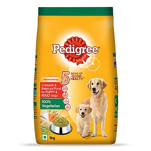 Buy Pedigree Dry Dog Food - Complete & Balanced, 100% Vegetarian