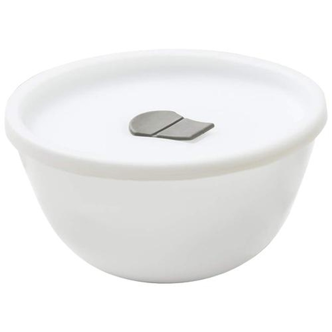 Buy Larah By Borosil Bowl Set With Lid Multipurpose Freezer Safe For Mixing And Serving Online