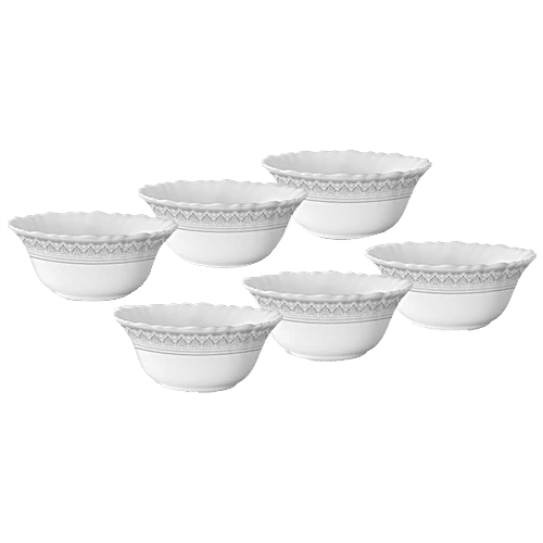 Buy Larah by Borosil Veg Bowl Set - Classic, Lightweight, Durable