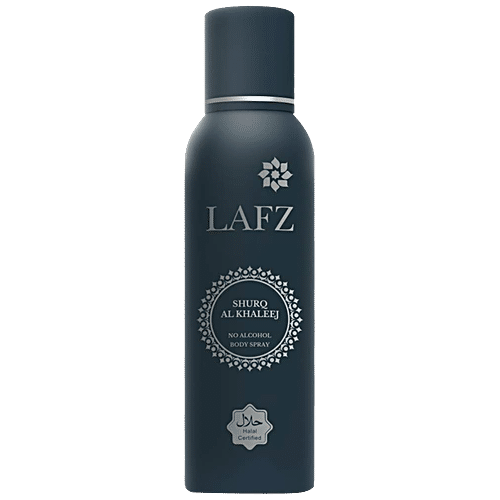 Buy Lafz Shurq Al Khaleej No Alcohol Deodorant Spray - For Men, Long 