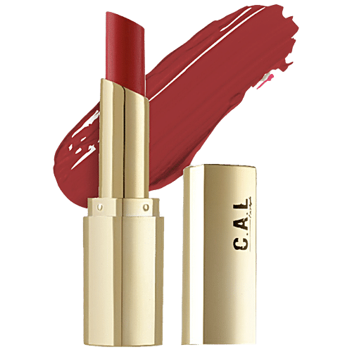 CAL Losangeles Intense Matte Lipstick - Highly Pigmented, Hydrating, Weightless Finish, Long Lasting, 3.5 g Rubin Red 