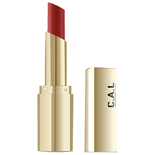 CAL Losangeles Intense Matte Lipstick - Highly Pigmented, Hydrating, Weightless Finish, Long Lasting, 3.5 g Rubin Red 