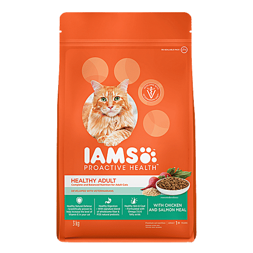 Buy IAMS Proactive Health - Healthy Adult, Dry Premium Cat Food With ...