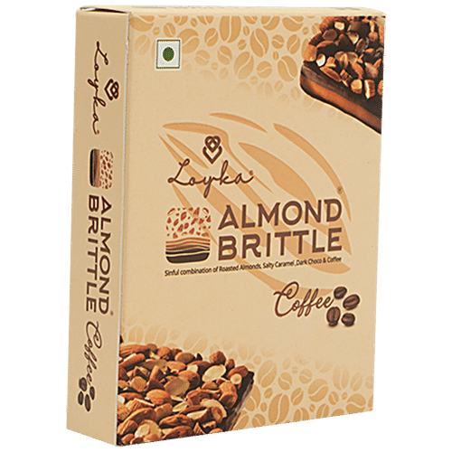 Buy Loyka Coffee Almond Brittle Chocolate - Salted Caramel Blend, Rich ...