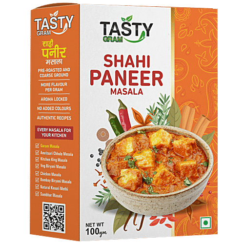 Buy TASTYGRAM Shahi Paneer Masala - Blend Of Spices, Aroma Locked ...