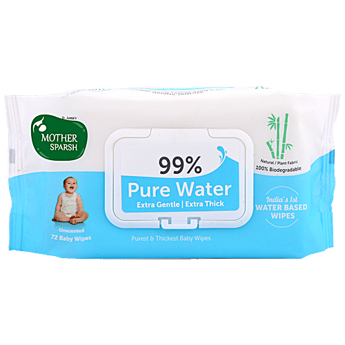 99% Water Wipes - Higher Level of Purity