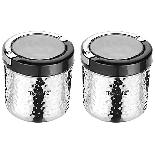 Trueware Plastic Tea Coffee & Sugar Container - 750 ml, 750 ml