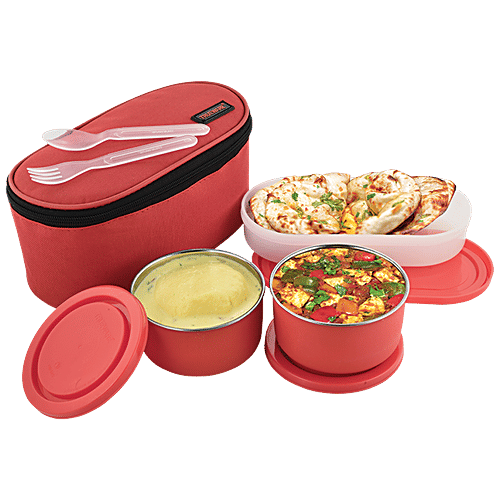 Buy Trueware Stainless Steel Lunch Box With Containers - Flexi ...