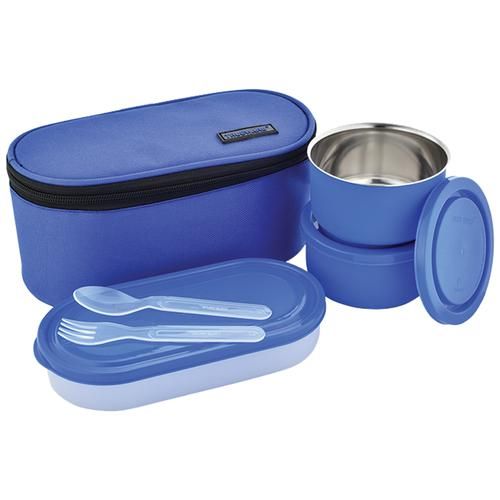 Buy Trueware Stainless Steel Lunch Box With Containers - Flexi ...