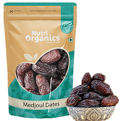 Buy Nutri Organics Medjoul Dates - 100% Natural, Packed With Nutrition ...