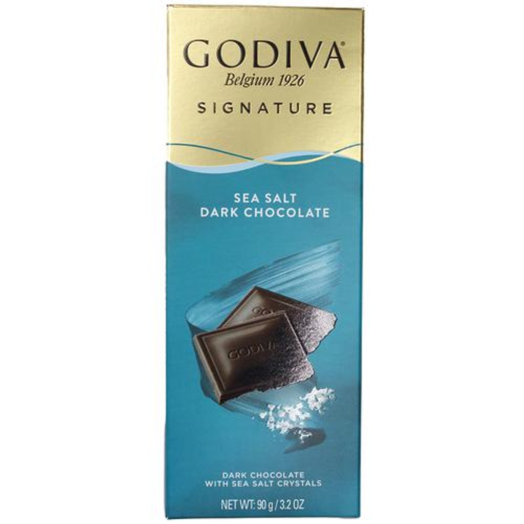 Buy Godiva Sea Salt Dark Chocolate Bar - Rich Flavour, Superior Taste ...