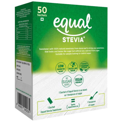 Buy Equal Stevia Natural Sweetener - Sugar Free, Diabetic Friendly Online  at Best Price of Rs 141 - bigbasket