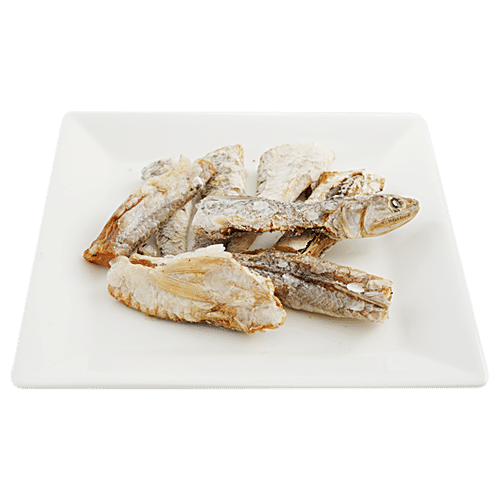 Buy Fresho Dry Fish - Bombay Duck, Cut & Clean, Protein Rich, For ...