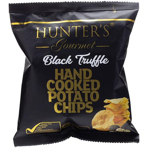 Buy Hunters Gourmet Hand Cooked Potato Chips Black Truffle Vegan