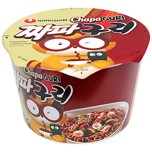 Buy NONGSHIM Big Bowl Noodle Soup Chapaguri - Spicy & Sweet Flavour ...