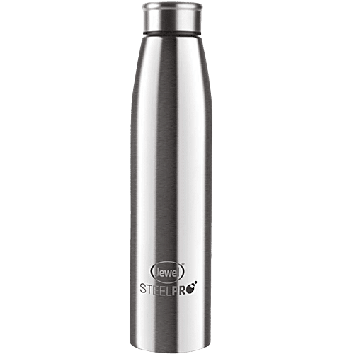 Buy Jewel Econa 1000 Single Walled Stainless Steel Fridge Water Bottle Silver Online At Best