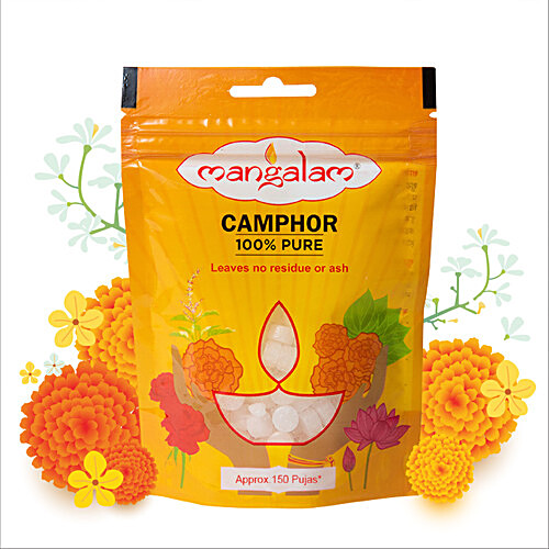 Buy Mangalam Camphor - Small, Round Online at Best Price of Rs 157 ...