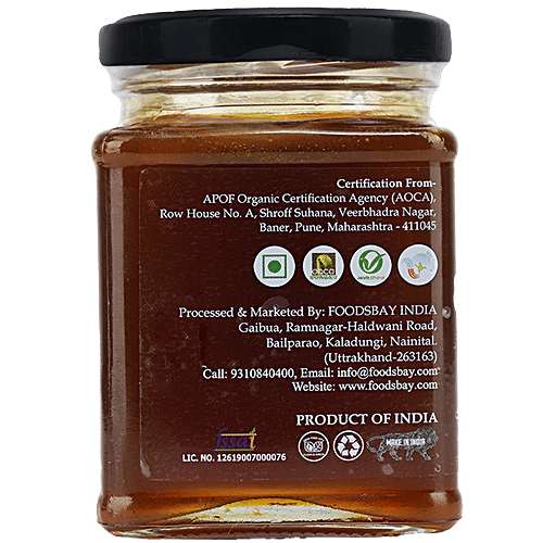 Buy Foodsbay Organic Raw Honey - Natural & Pure, From The Himalayas ...