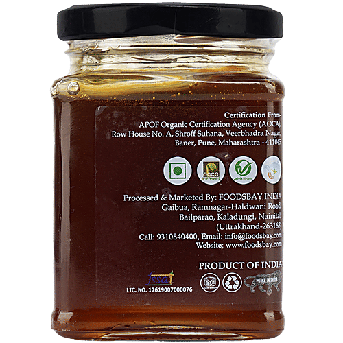 Buy Foodsbay Organic Wild Forest Honey - Natural & Pure, From The ...