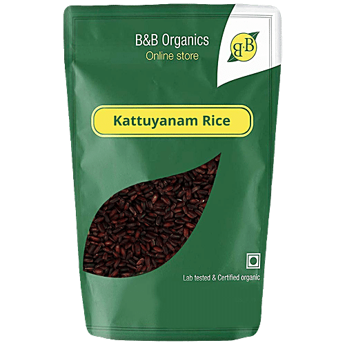 Buy B&B Organics Kattuyanam Rice - Boosts Immunity, Rich In Iron Online ...