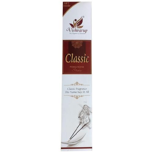 Vishvarup Incense Sticks / Agarbatti - Classic Economy,  Premium Quality Fragrance, For Prayer, Positive Ambience, 90 g  