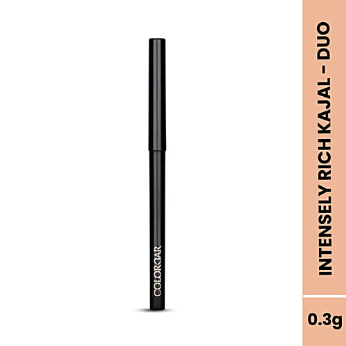 Buy Colorbar Intensely Rich Kajal Duo Creatively Black Long Wearing Smudge Proof Water 4110