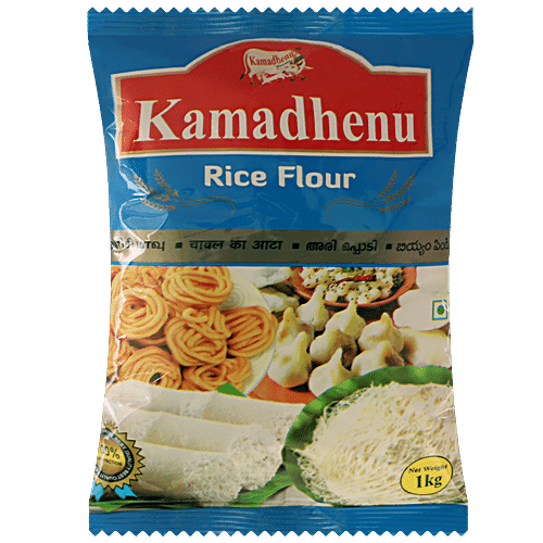 Buy Kamadhenu Rice Flour - Rich In Vitamin D, Calcium, Low In Fibre ...