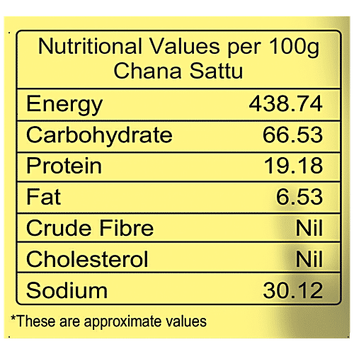 Buy Grihasthi Chana Sattu Premium, Rich In Protein, Fibre & Calcium