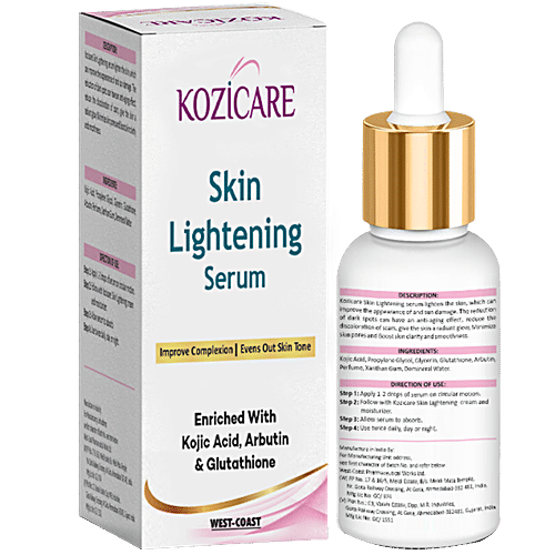 Buy Kozicare Skin Lightening Serum Enriched With Kojic Acid Arbutin And Glutathione Online At 5963