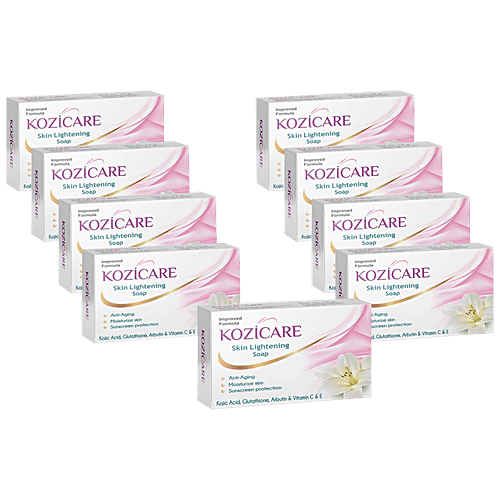 Kozicare Skin Lightening Soap Kozicare Kojic Acid Vitamin E Arbutin 75 g