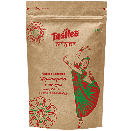 Buy Tasties Origins Telugu Namkeen Karampusa Spicy Sev Crunchy Online