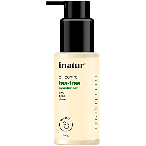 Buy Inatur Tea Tree Moisturiser - Skin Clarifying, Alcohol-Free & pH ...