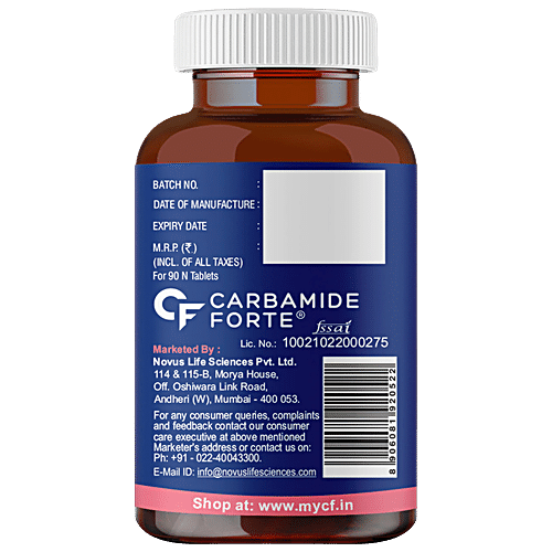 Buy Carbamide Forte Hydrolysed Marine Collagen Peptides Tablets - 3000 ...