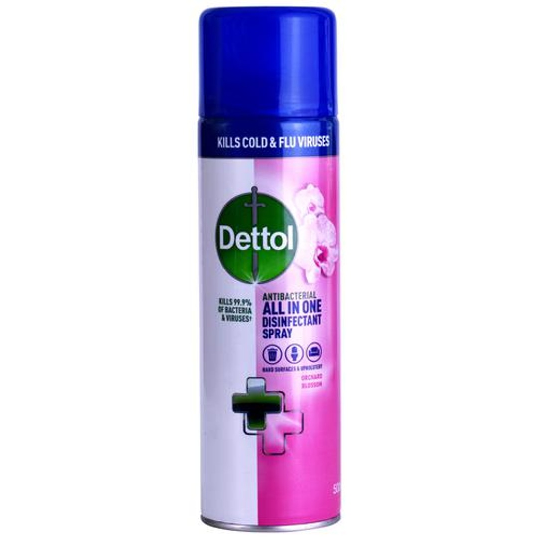 Buy Dettol All In One Disinfectant Spray For Hard Surfaces And Upholstery Orchard Blossom Kills 7382