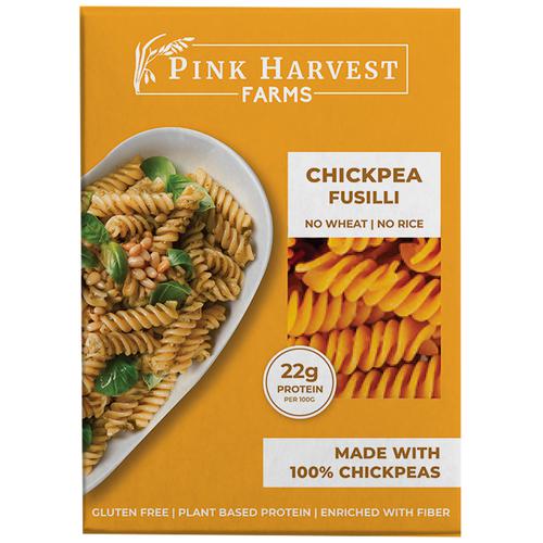 Buy Pink Harvest Farms Chickpea Fusilli Pasta - No Wheat & Rice, Plant ...