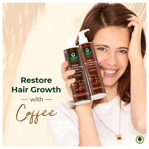Buy Organic Harvest Coffee Shampoo Hair Fall Control Enhances Growth Provides Strength 6621