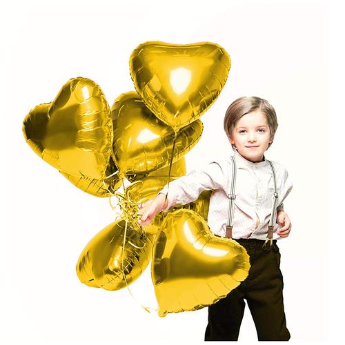 14Pcs/set Heart Star Foil Balloon Confetti Latex Balloons Wedding Party  Decoration Kid Children Girl Boy